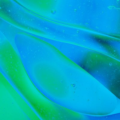 Abstract Green Blue Image